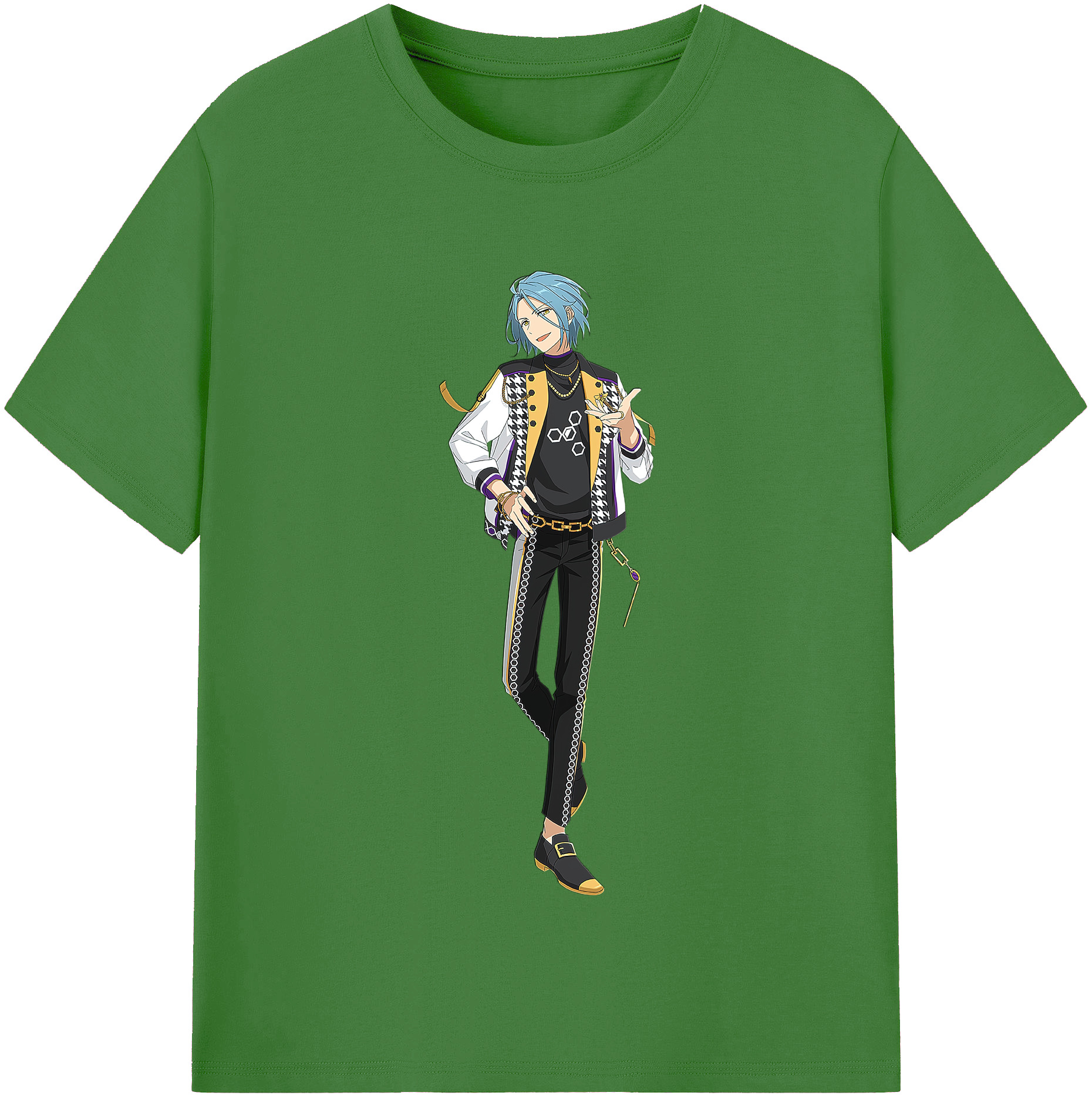 （画像用） あんさんぶるスターズ! Ensemble Stars レディースカジュアルプリントTシャツ（綿100％）